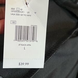 Guess Jet Black Midi Skirt